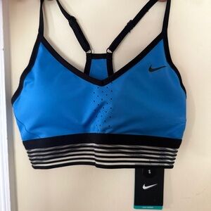 Nike Women's Blue Sports Bra (SUPPORTIVE!)